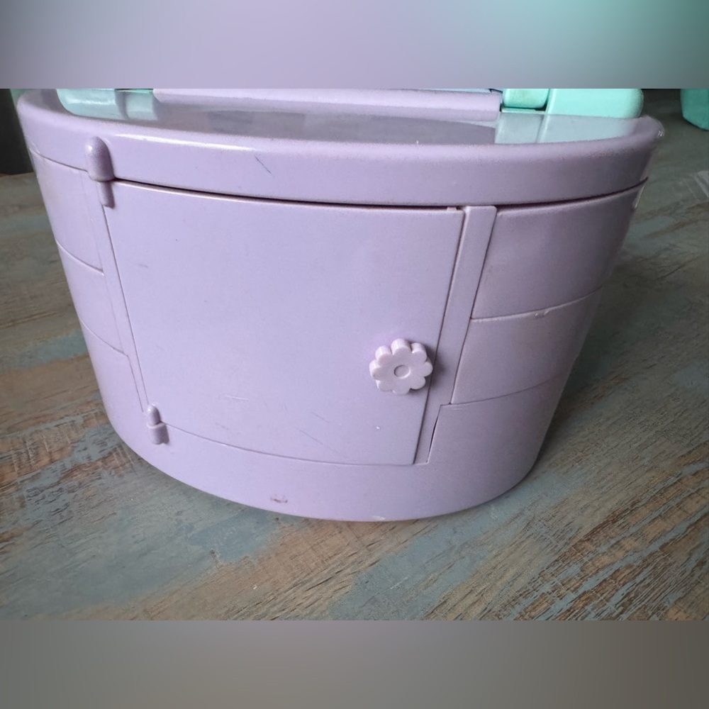Polly Pocket 1991 Vintage Bluebird Pullout Playhouse Jewelry Box - Picture 8 of 16